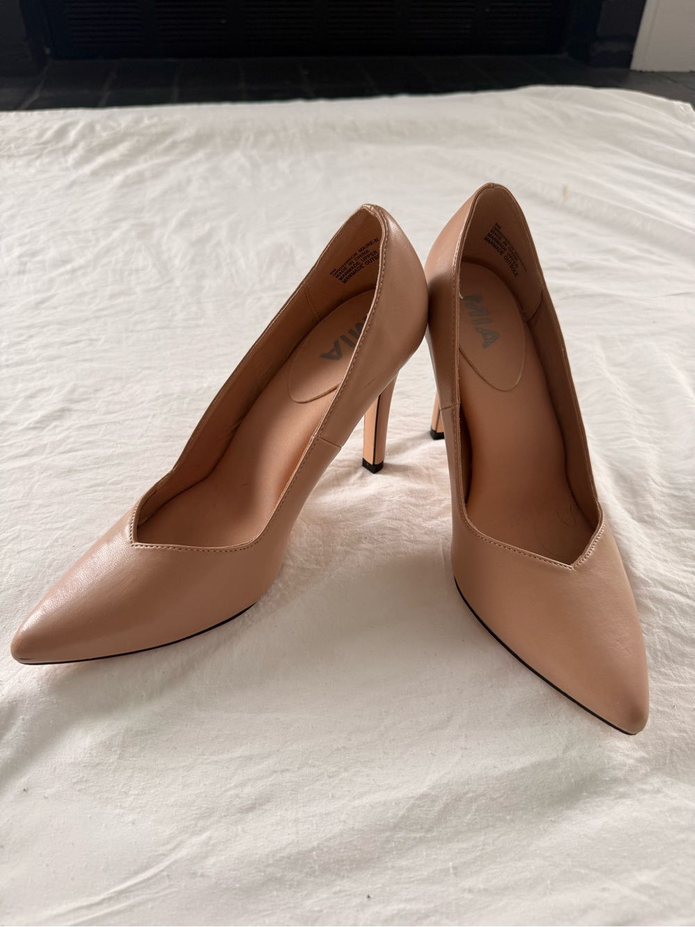 MIA Blush Pointed-Toe Stiletto Pumps